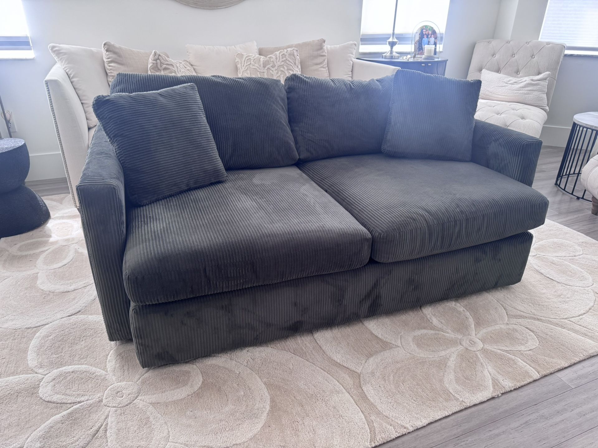 Sofa And Oversized Chair