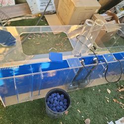 Uniquarium Aquarium Acrylic Tank With Pumps 6' X 2' X 2'