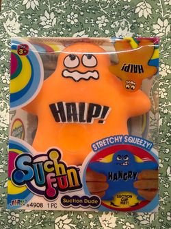 JA-RU Such Fun Suction Dude Stretchy Toy