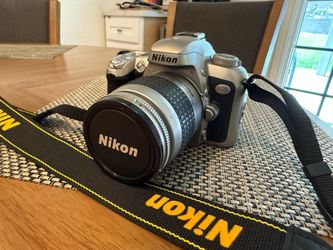 Nikon N75 Film Camera with AF Nikkor 28-80mm Lens and New CR2 Batteries