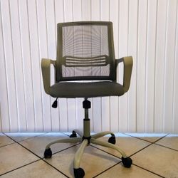 Gray Mid Back Executive Mesh Ergonomic Rolling Task Chair