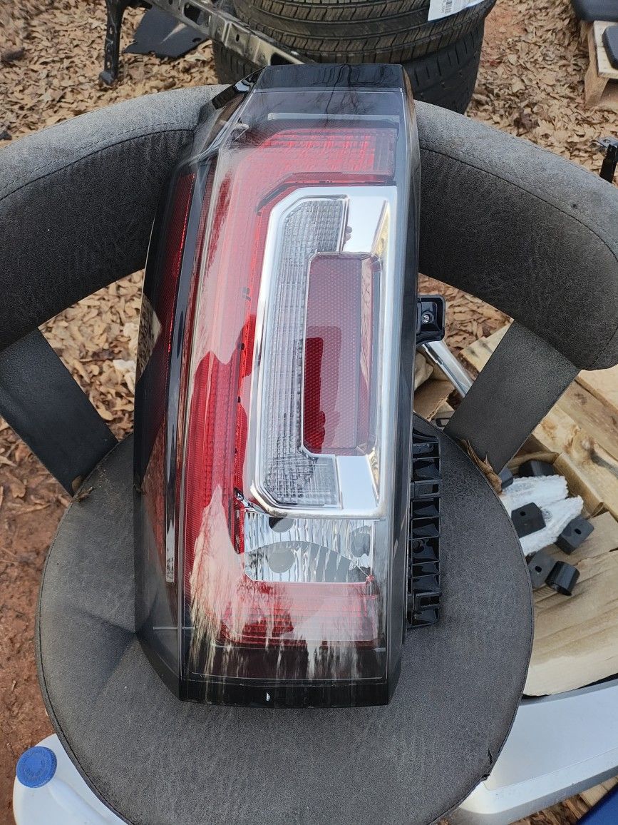Driver Side Tail Light For A 2015 To 2020 GMC Yukon OEM Part