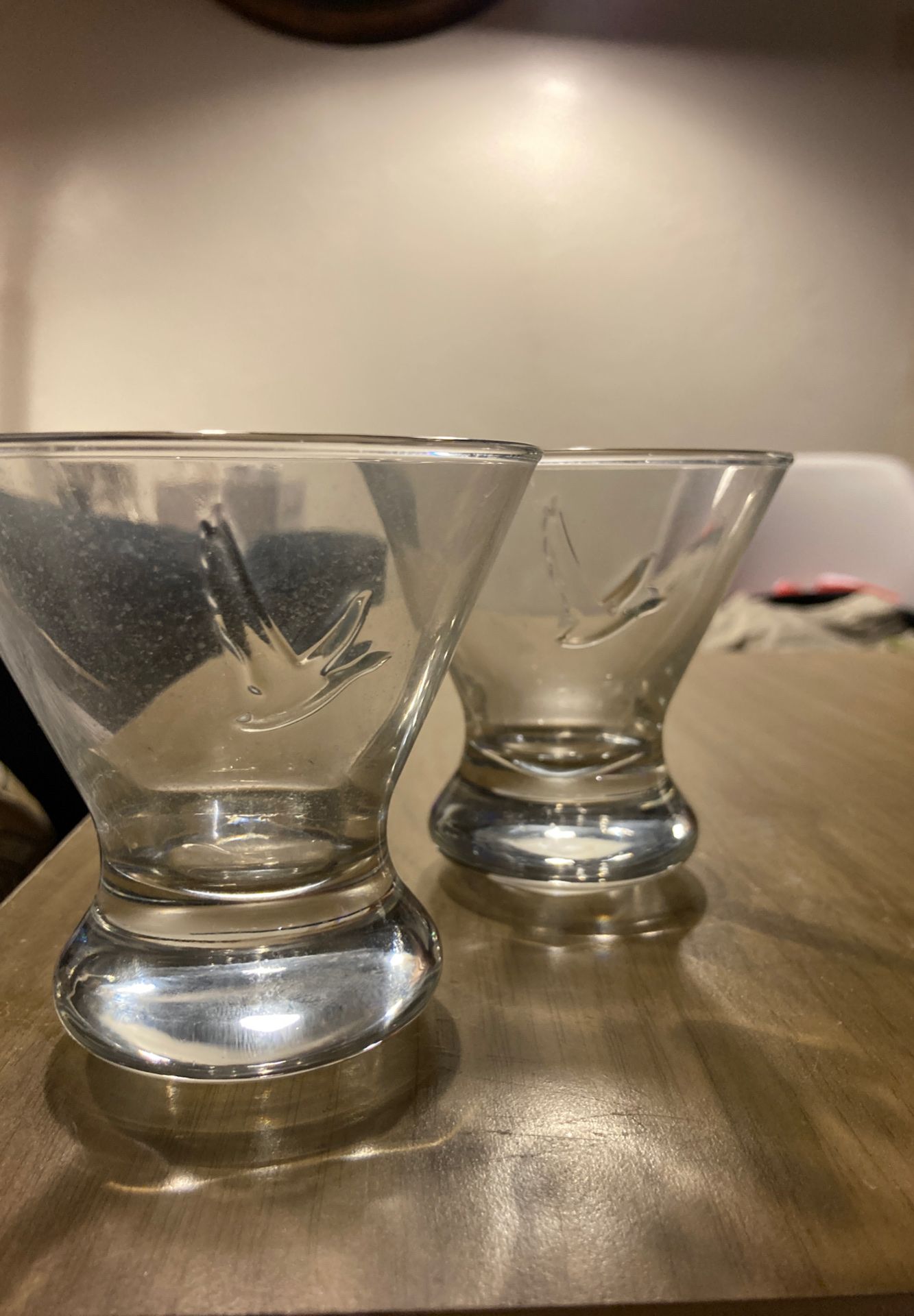 Glass cups