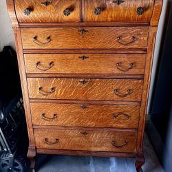 Antique HighBoy Dresser 