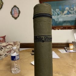 White River fishing rod carry case