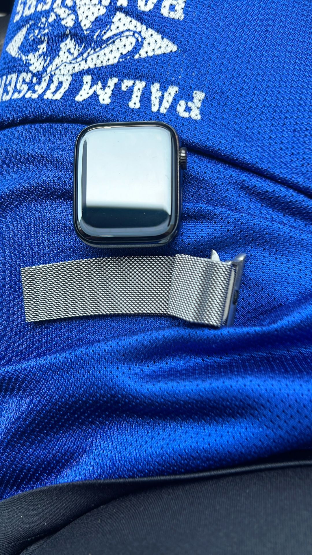 apple watch series 5 44mm gps + lte + wr - 50