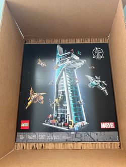For sale: LEGO Marvel Avengers Tower, set 76269. Factory sealed, box in great condition.
