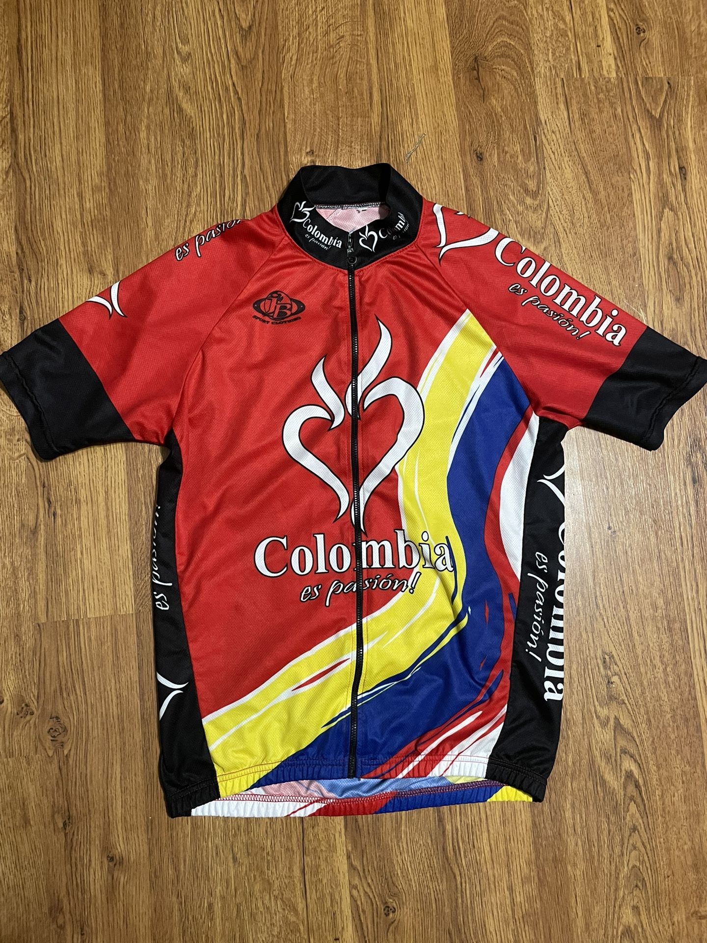 Colombia Men’s Cycling Jersey Size Medium