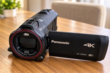 Panasonic 4k camera video camera Hc vx870
