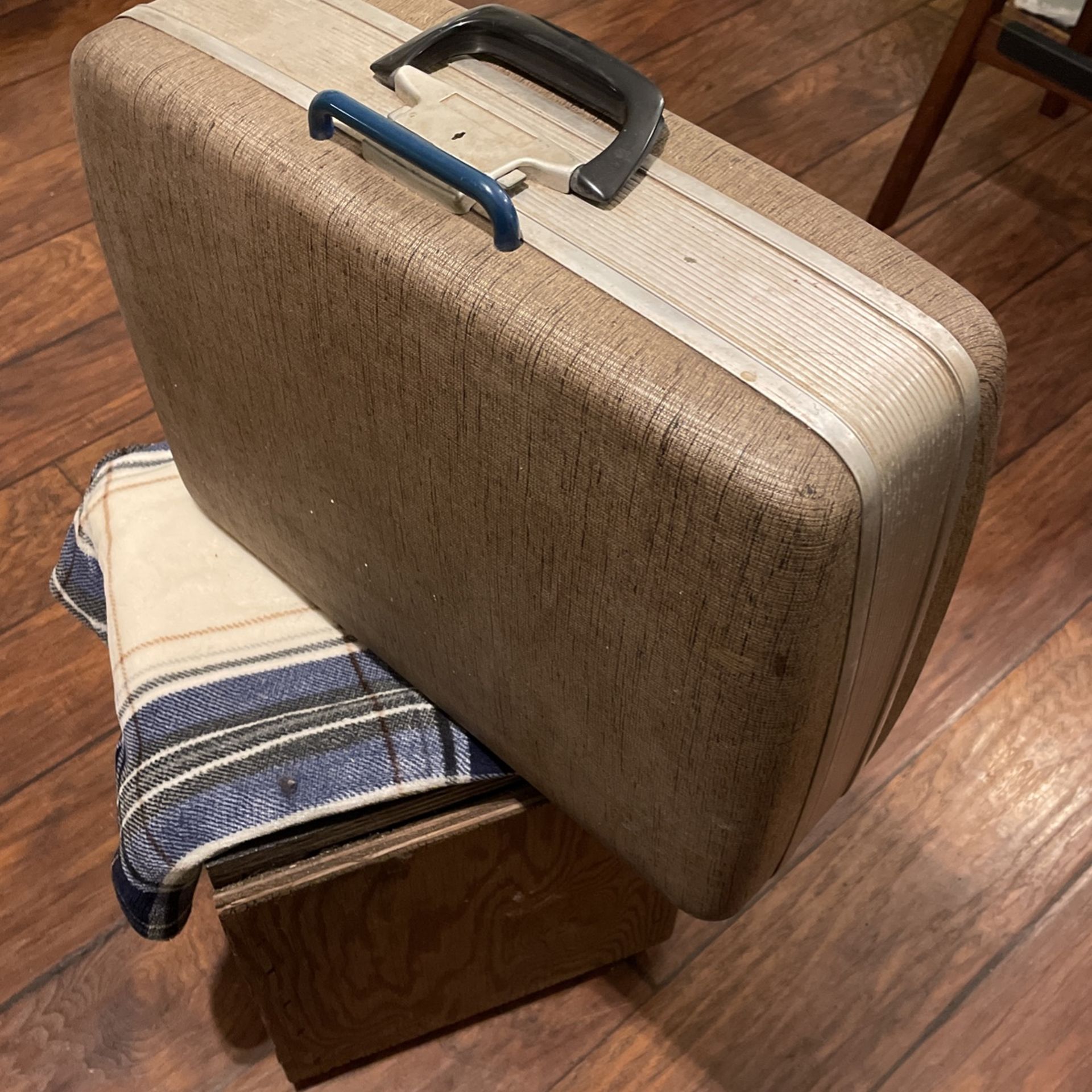 Vintage Aluminum Suitcase