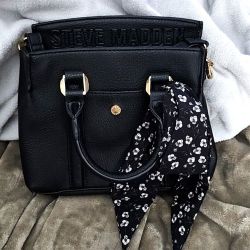 Steve Madden Crossbody Bag with scarf detail