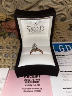 Lab-Grown Diamond Engagement Ring from Las Vegas Jewelry