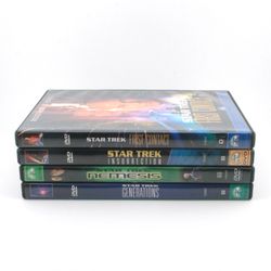 STAR TREK Movie Lot of 4 (DVD) Generations, Insurrection, Nemesis, First Contact