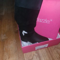 Back Flat Boot Size 5.5