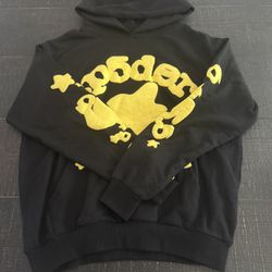 Sp5der hoodie Yellow and Black brand new!✅✅ Size: Medium