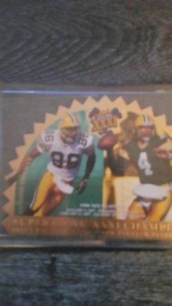 Super Bowl 31 champions Green Bay vs. England Patriots