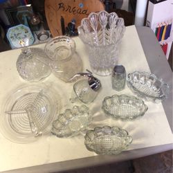 Vintage Glass Lot. 10 Pcs for 10$