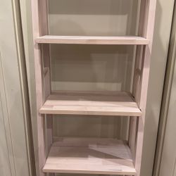 Ladder Shelf - Light Wood