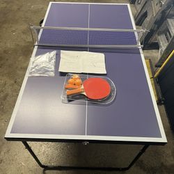 Tidoin Ping Pong Table Mid Size