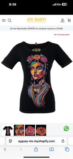 Frida Kahlo Women's Top Large