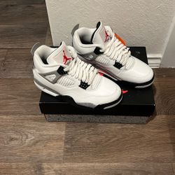 Brand New Jordan 4 White Cement