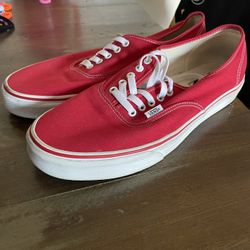 Red Vans!!!
