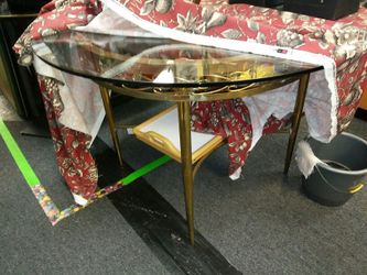 Brass table