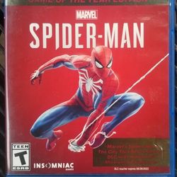 MARVEL'S SPIDER MAN PS4