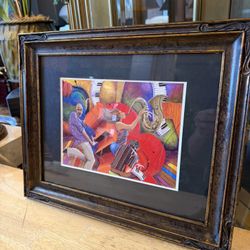 Music Lovers Wall Art Awesome Colors 17 X 14