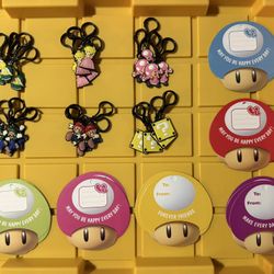 Super Mario Valentines Day Cards With Keychains