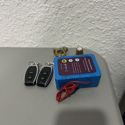 Remote Control Battery Disconnect Switch 240A w/ 2 Remotes