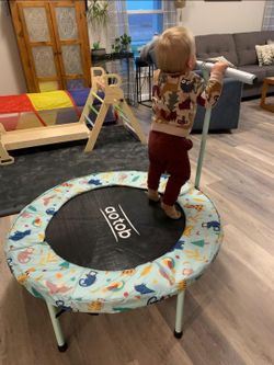 Practically New Indoor Trampoline For Kids