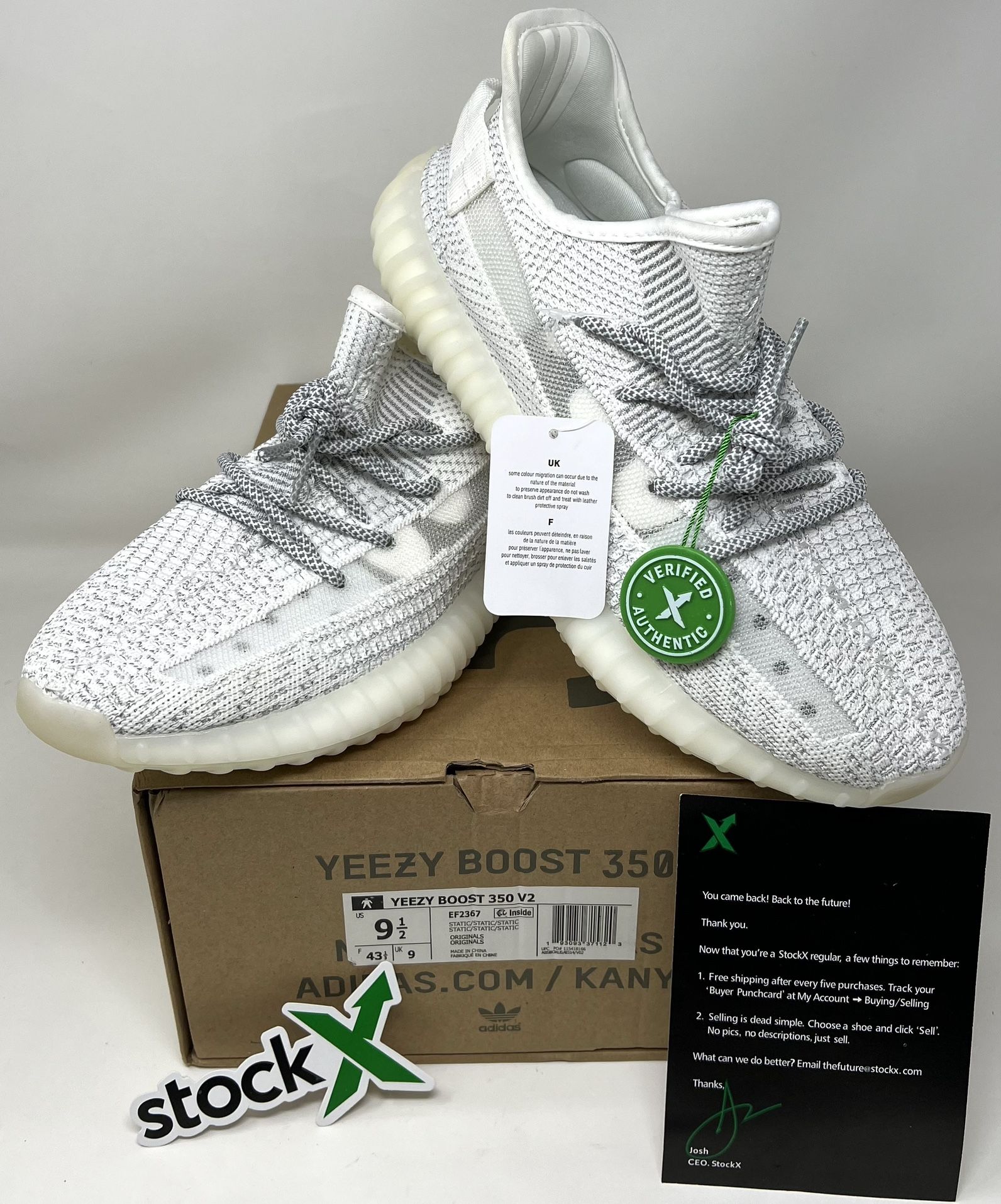 Stockx yeezy static non reflective best sale