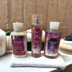 Bath & Body Works Winterberry Wonder Set