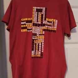 Adult size medium Jesus description shirt