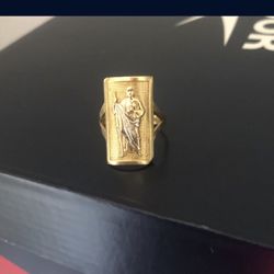San Judas 14k Gold Ring 
