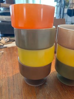 Vintage 8 piece dessert set