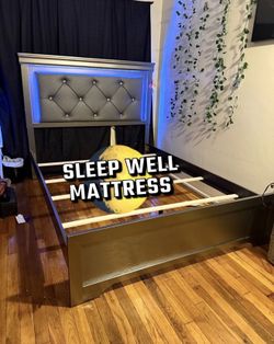 New Queen Bed With Mattress