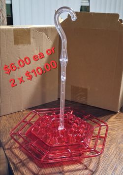 Hummingbird feeders