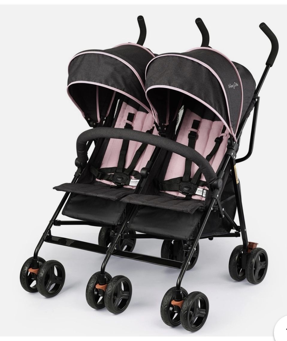 ✨ Dream On Me Double Stroller – Gently Used, Excellent Condition! ✨