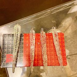 Antique Crystal Ornaments 