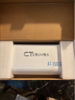Ct sounds 6 channel amp