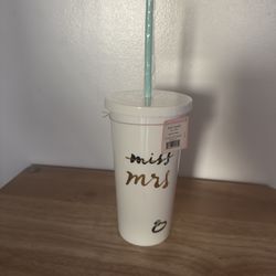 Kate Spade Miss to Mrs Tumbler
