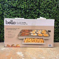 Bella 12x22” driffle with warming tray
