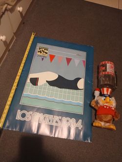 1984 Los Angeles Olympics Collectibles Excellent Condition