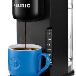 Keurig K-Express Single Serve Coffee Maker – Strong Brew Option, 42oz Reservoir, Sleek Design for Holiday Hosting & Gifting, Black