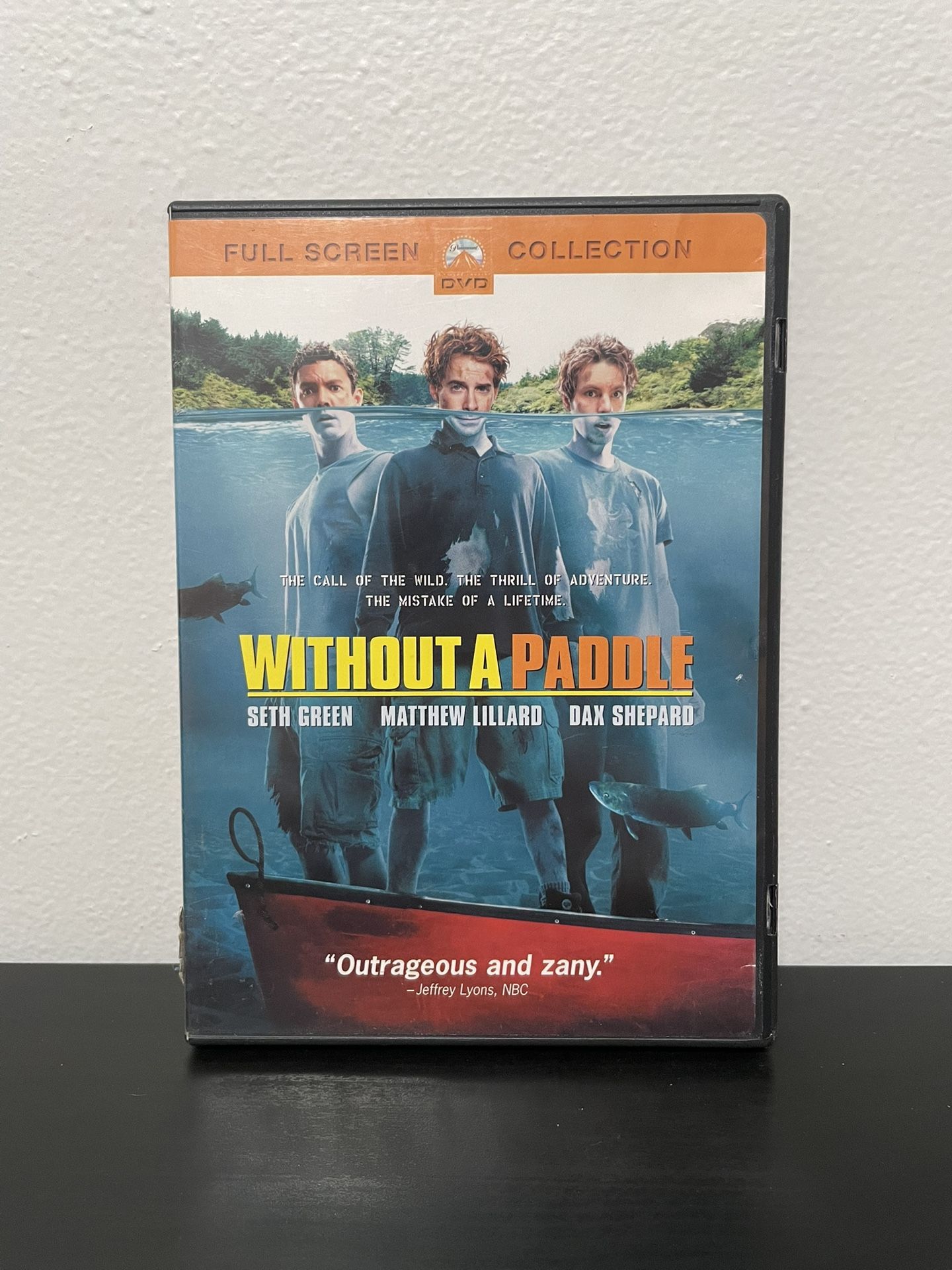 Without A Paddle DVD Movie Dax Shepard Matthew Lillard Y2K Comedy 2004