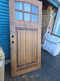 Entry door