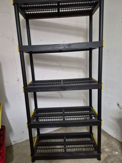 HDX 5 shelf 6ftx3ftx18inch