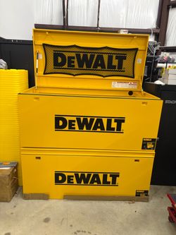 SET OF TWO BRAND NEW AND PERFECT Shop DEWALT 60 in. W x 29 in. D x 30 in. H Steel Jobsite Box